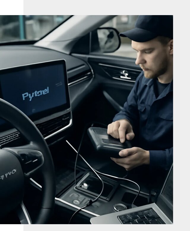 Русификация автомобилей Jetour с адаптацией меню в Ахтубинске